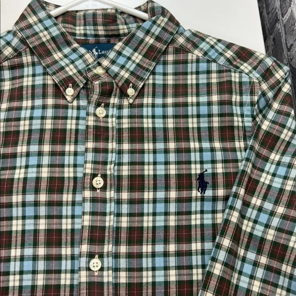 Boy's Ralph Lauren Multicolor‎ Plaid Shirt